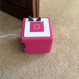 Pink tonie box Audio Cube